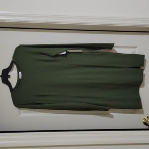 Long sleeve mini dress